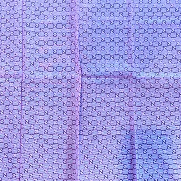 Authentic GUCCI GG Pattern Pink Scarf - Picture 8 of 8